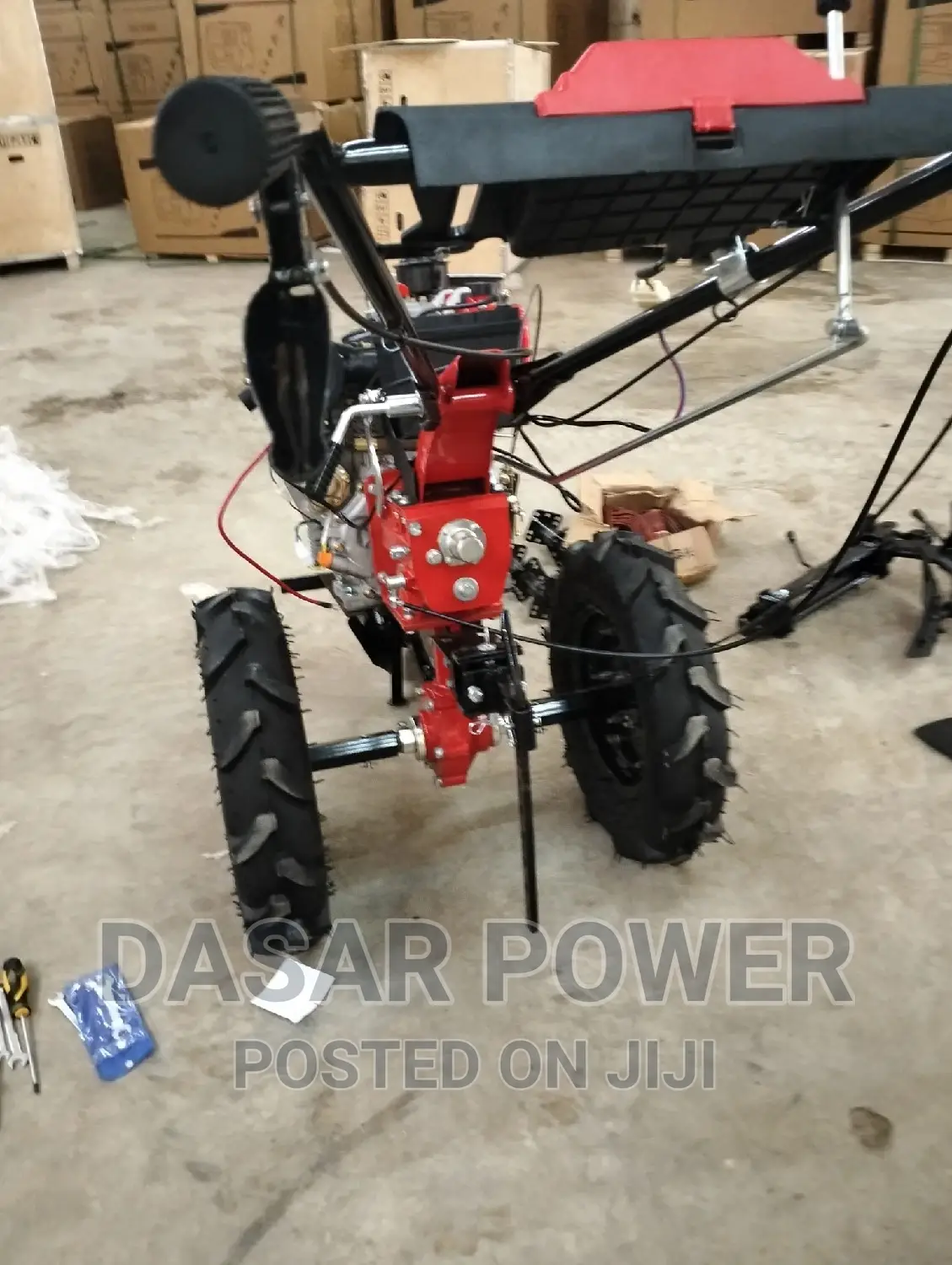 Diesel Power Tiller.