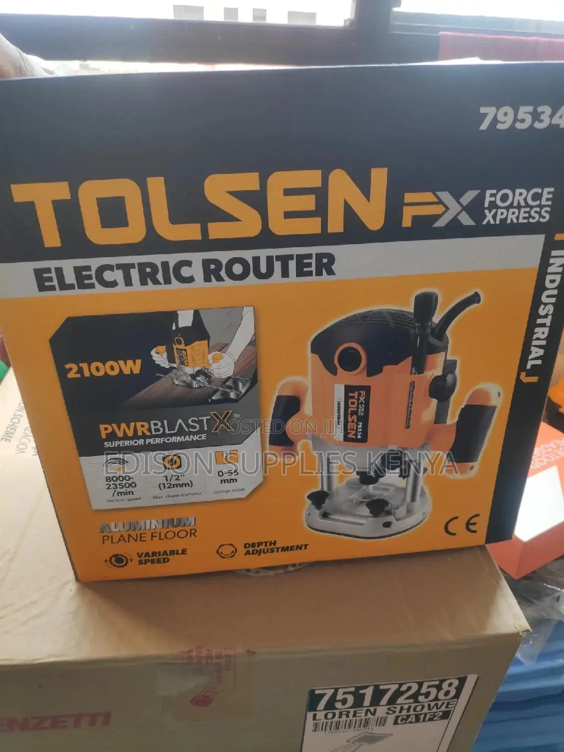 Tolsen Electric Router 2100W Variable Speed Plunge Wood BEST