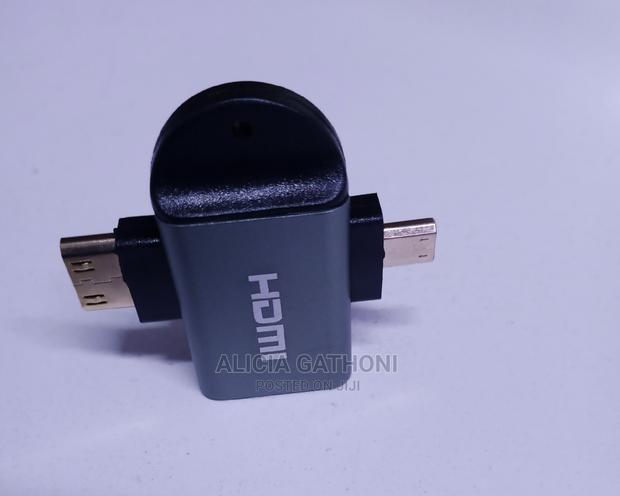 Micro-Hdmi+Mini-Hdmi to HDMI Female Converter - thumbnail 2