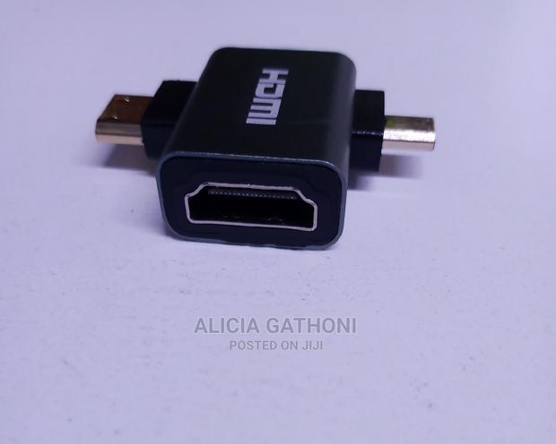 Micro-Hdmi+Mini-Hdmi to HDMI Female Converter - thumbnail 3
