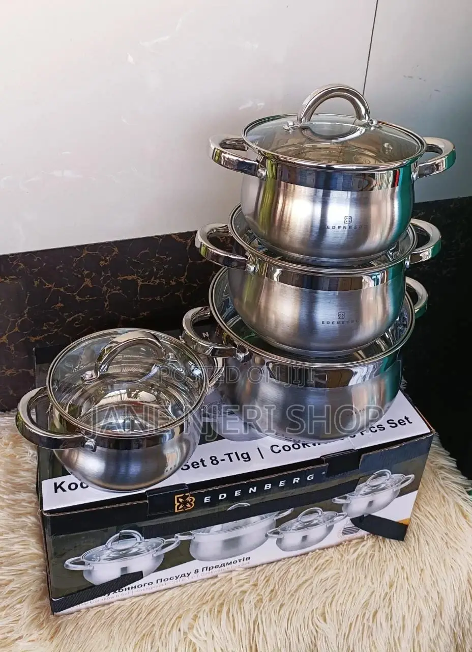 8 Pieces Quality Cookware