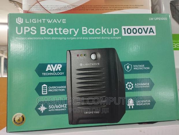 Lightwave 1000va Backup Ups-Lightwave 1000va Ups - main view