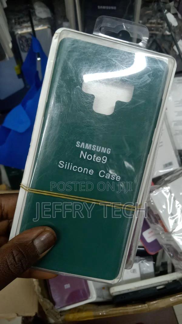 Soft Silicone Phone Case for Samsung Galaxy Note9 - Green