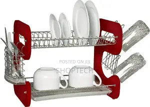 2-Layer Wooden Dishrack