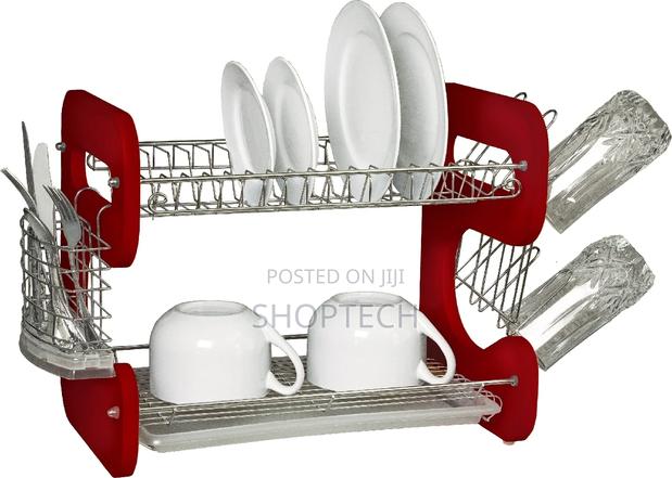 2-Layer Wooden Dishrack