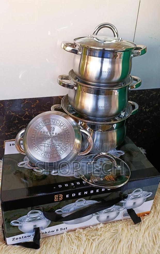 Edenburgs 8pcs Cookware Set - main view