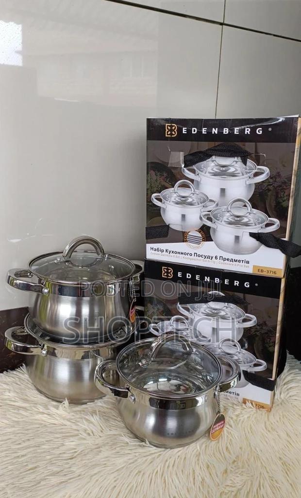 Edenburgs 6pcs Cookware Set - main view