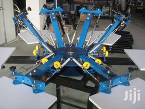 New Screen Printing Machine 4 & 6 Station Available