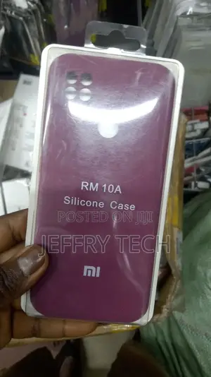 Redmi 10A Case, Slim Smooth Soft Silicone Shockproof Anti-F