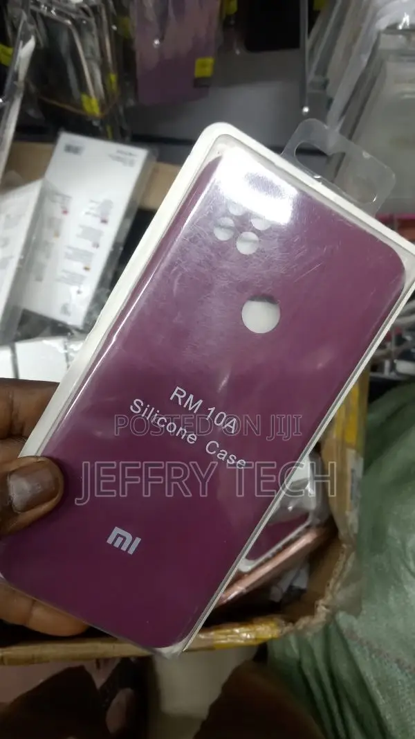 Redmi 10A Case, Slim Smooth Soft Silicone Shockproof Anti-F