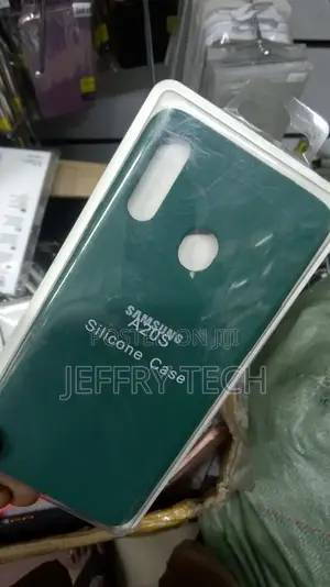 Silicone Soft Back Cover Case for Samsung Galaxy A20s (Silic