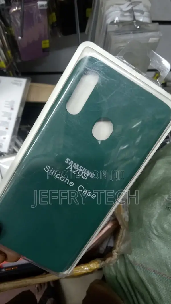 Silicone Soft Back Cover Case for Samsung Galaxy A20s (Silic