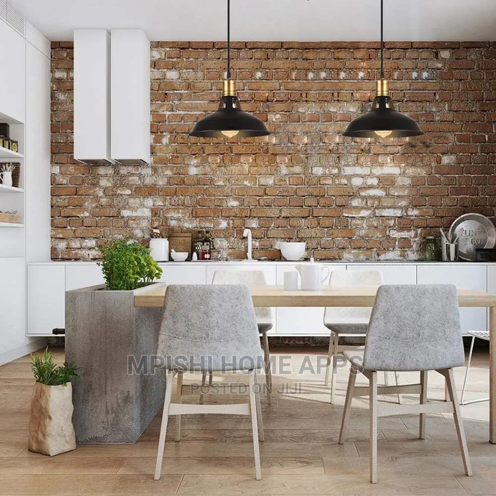 Metal Pendant Light Black