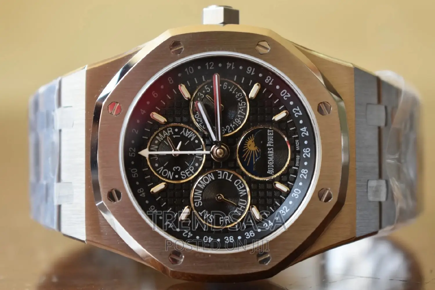 Audemars Piguet Royal Oak Moon Phase Blue Dial Watch