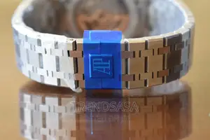 Audemars Piguet Royal Oak Moon Phase Blue Dial Watch