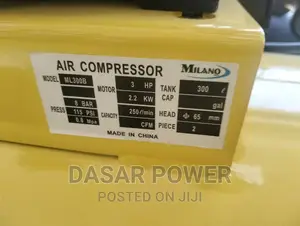 300l Milano Air Compressor.