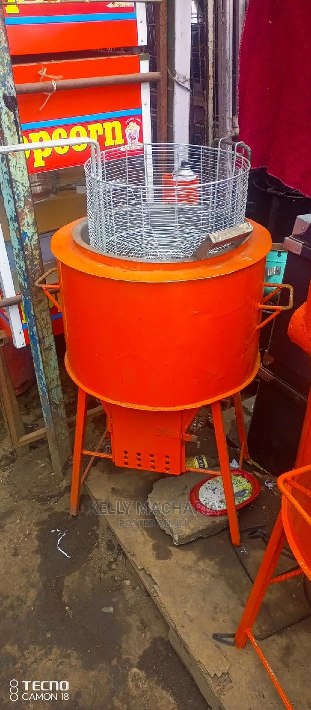 Charcoal Firewood Chips Fryers - thumbnail 7