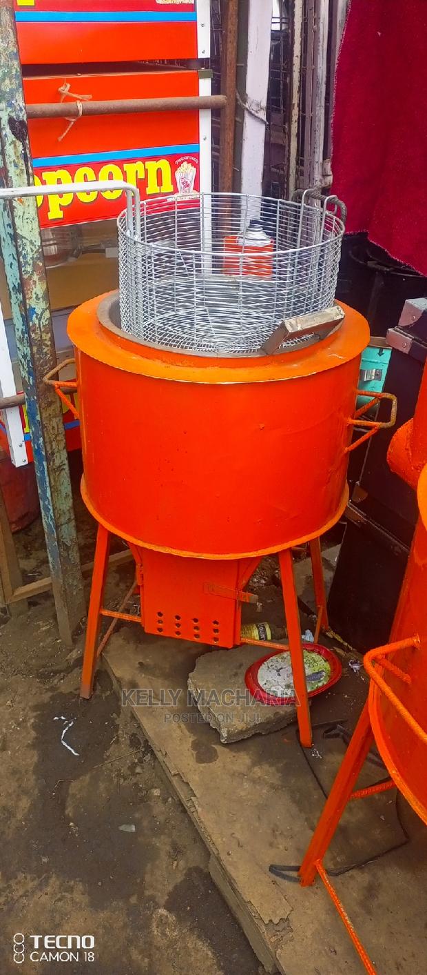 Charcoal Firewood Chips Fryers - thumbnail 8