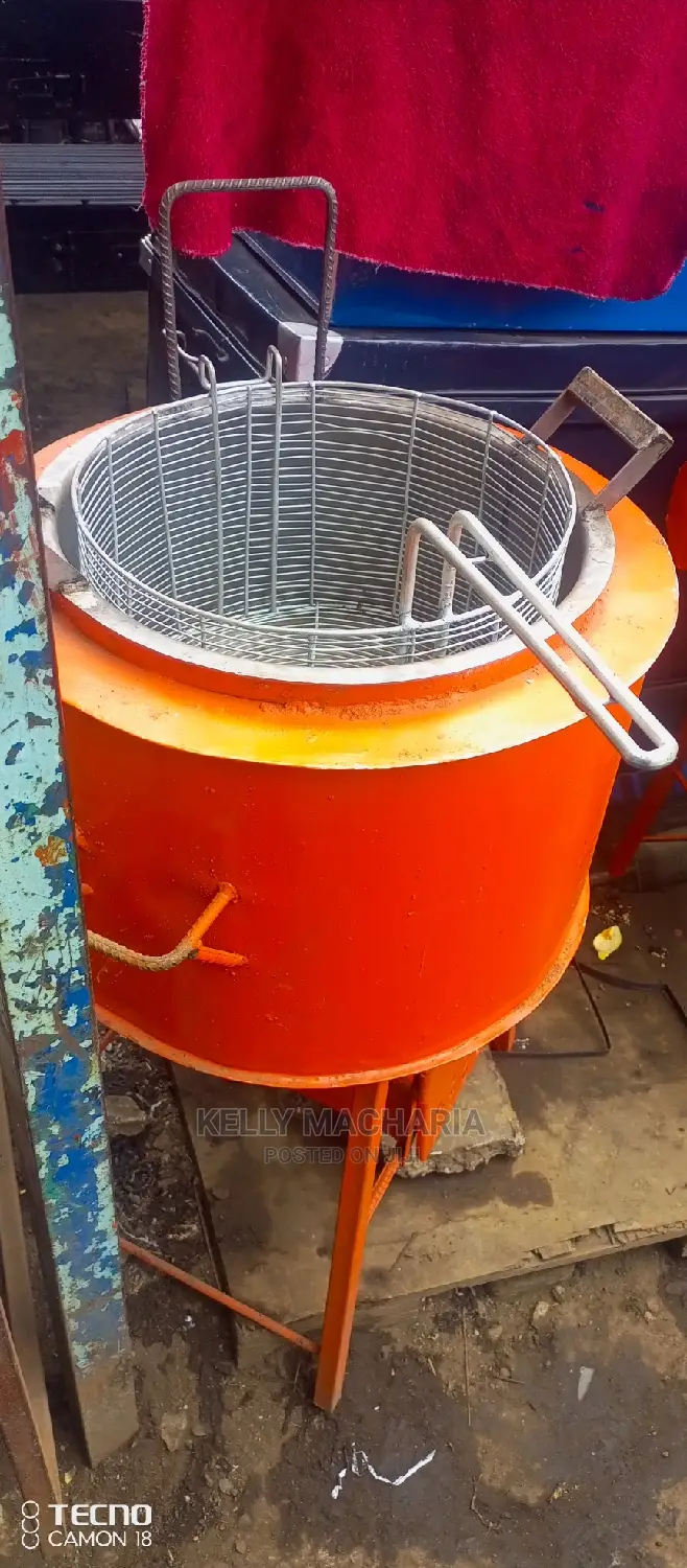 Charcoal Firewood Chips Fryers