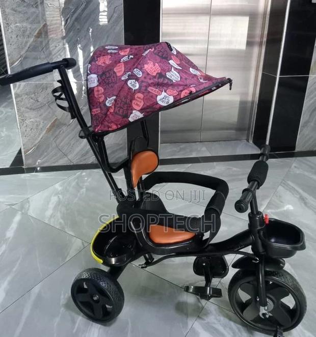 Tricycle With Canopy and Parental Control Handle - main view