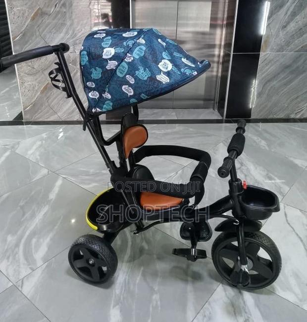 Tricycle With Canopy and Parental Control Handle - thumbnail 3