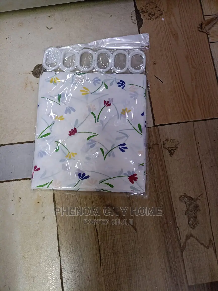 PVC Shower Curtains Available
