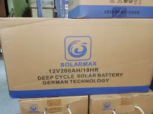 Solarmax 12v 100ah Deep Cycle Gel Solar Battery