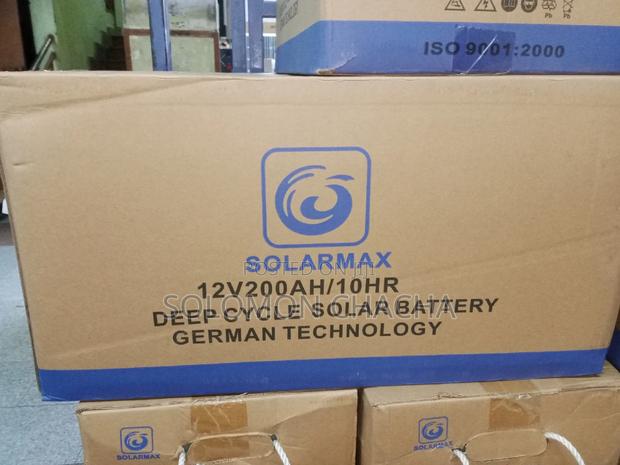 Solarmax 12v 100ah Deep Cycle Gel Solar Battery - main view