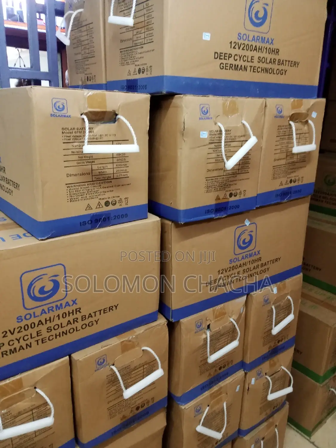 Solarmax 12v 100ah Deep Cycle Gel Solar Battery