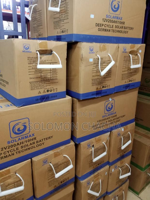 Solarmax 12v 100ah Deep Cycle Gel Solar Battery - thumbnail 2