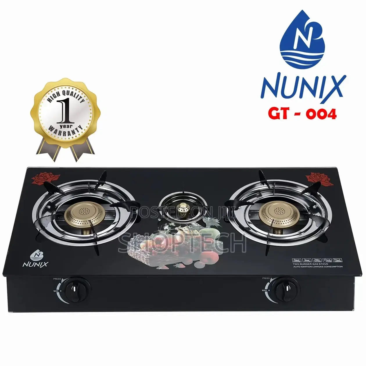 Nunix 3 Burner Cooker Available