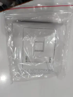CAT6, RJ45 Single Faceplate (10pcs)