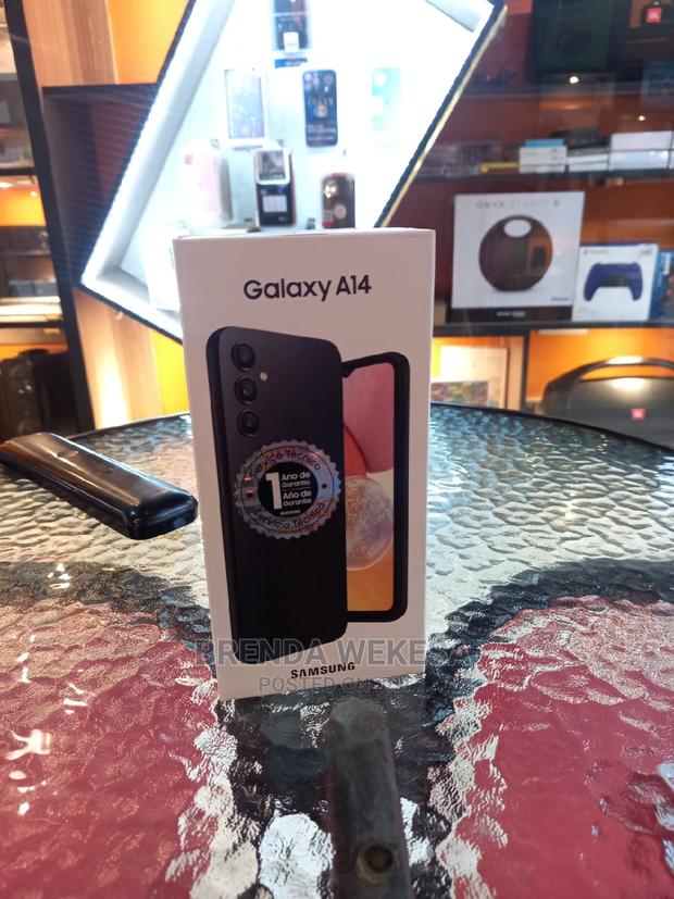 New Samsung Galaxy A14 128 GB Black - main view