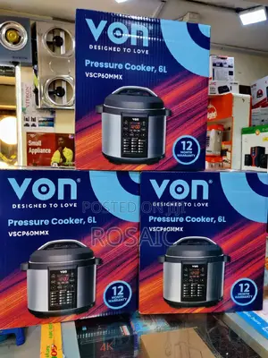 Von 6litres Electric Pressure Cooker