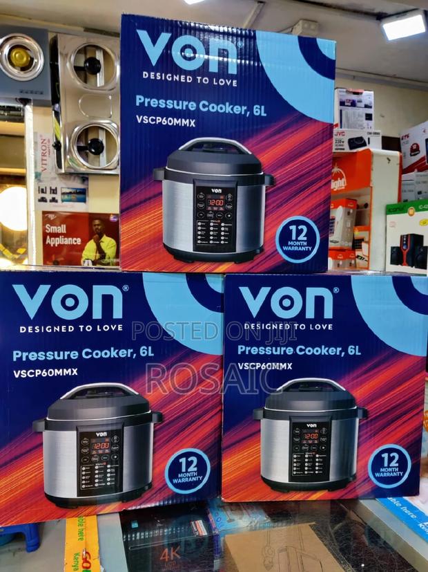 Von 6litres Electric Pressure Cooker