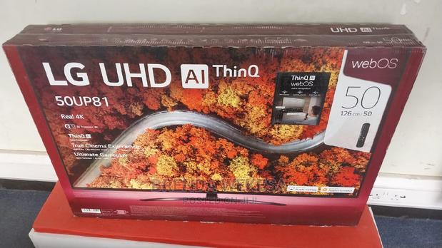 Lg 55” 55up8150 Uhd Active HDR Webos Smart With Thinq Ai - main view