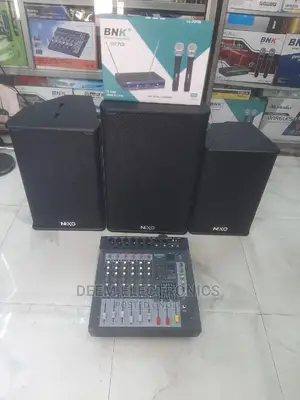 Nexo Speakers 10",12",15" With a Mixer 6ch Wireless Mic