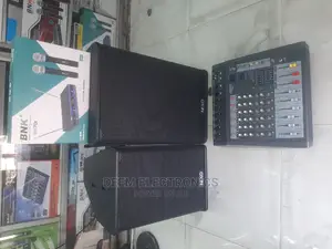 12inch and 15inch Nexo Speaker With Wireless Mic and Mixer