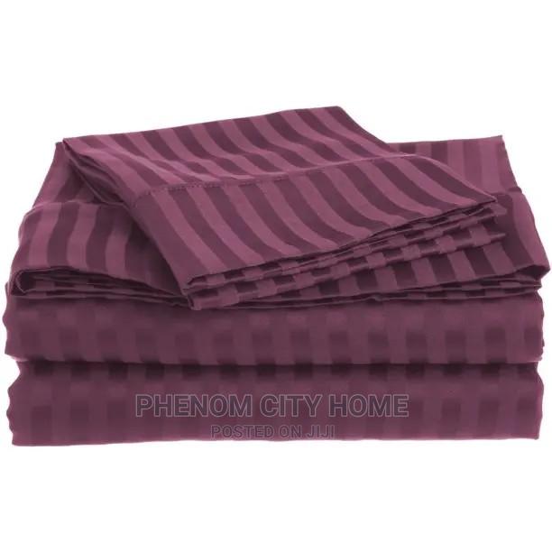 Stripped Cotton Bedsheets - thumbnail 2