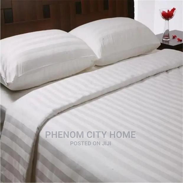Stripped Cotton Bedsheets