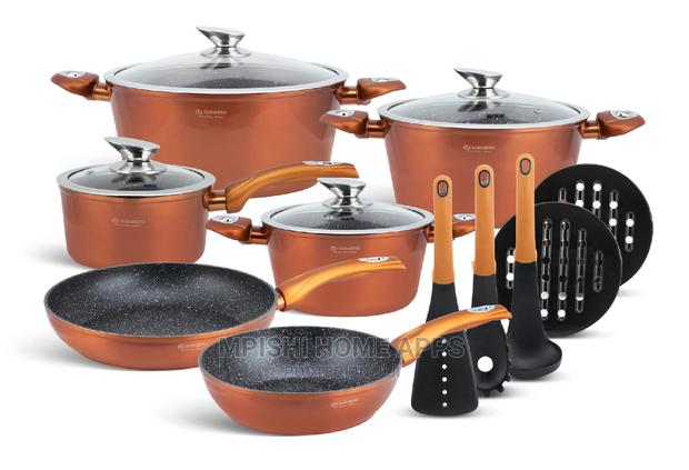 15pcs Edenberg Cookware Set EB-5618 - main view