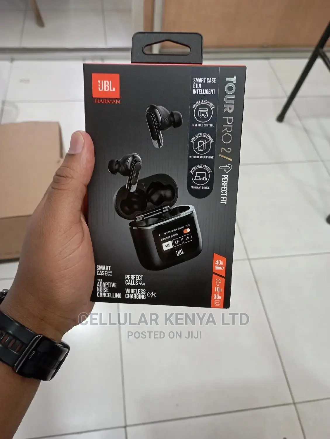 JBL Tour Pro 2 True Adaptive Noise Cancelling