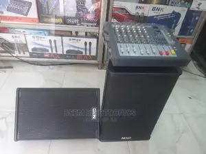 Nexo Speakers 10" and 12" and Powered Mixer 6 Channel