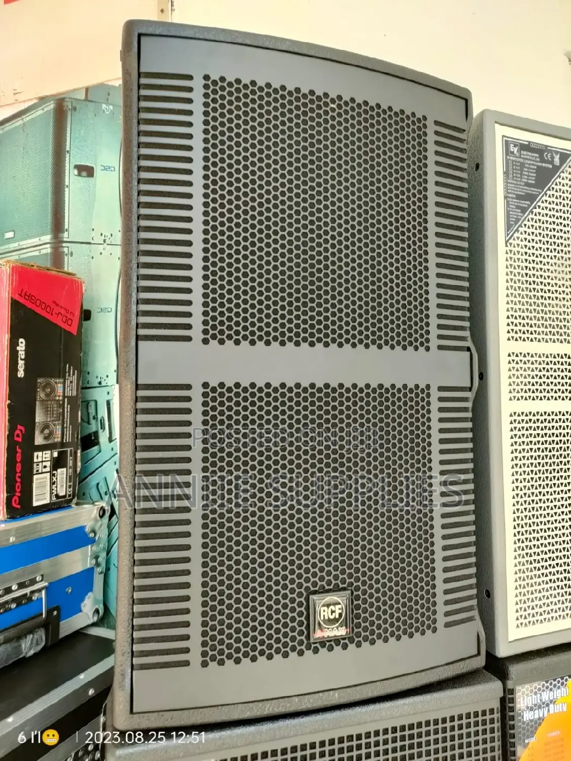 R C F 3000W Mid Speaker Proffesional 15''