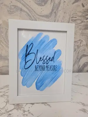 Blessed Beyond Measure A5 Stand Alone Tabletop and Bedside Art