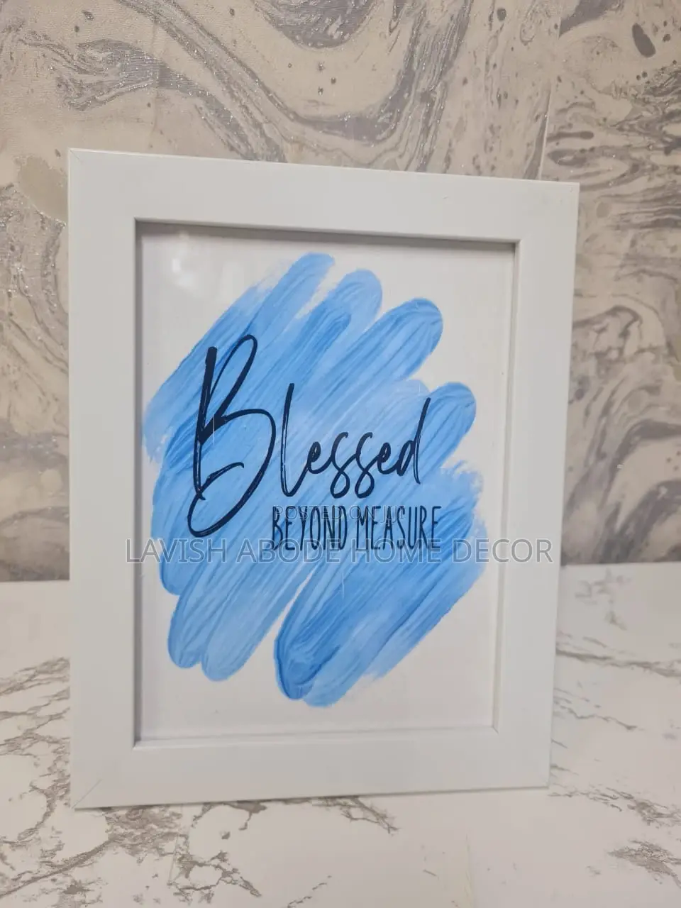Blessed Beyond Measure A5 Stand Alone Tabletop and Bedside Art
