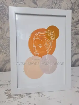 Boho Brown Minimalist Wall Art A4 Size Stand Alone Art