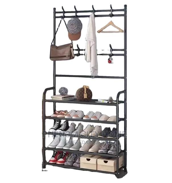 Strong Metallic Multipurpose Hanging Rack - thumbnail 2