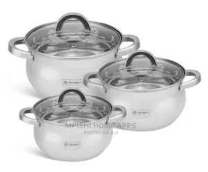 Stainless Steel Cookware Set 6pcs EB-3716