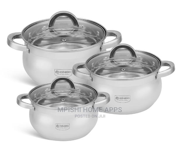 Stainless Steel Cookware Set 6pcs EB-3716 - main view